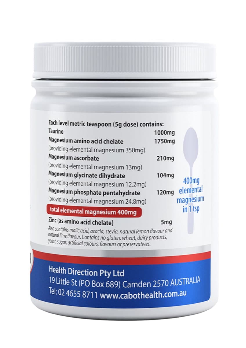 Thumbnail Cabot Health Magnesium Ultra Potent Powder Citrus 200g