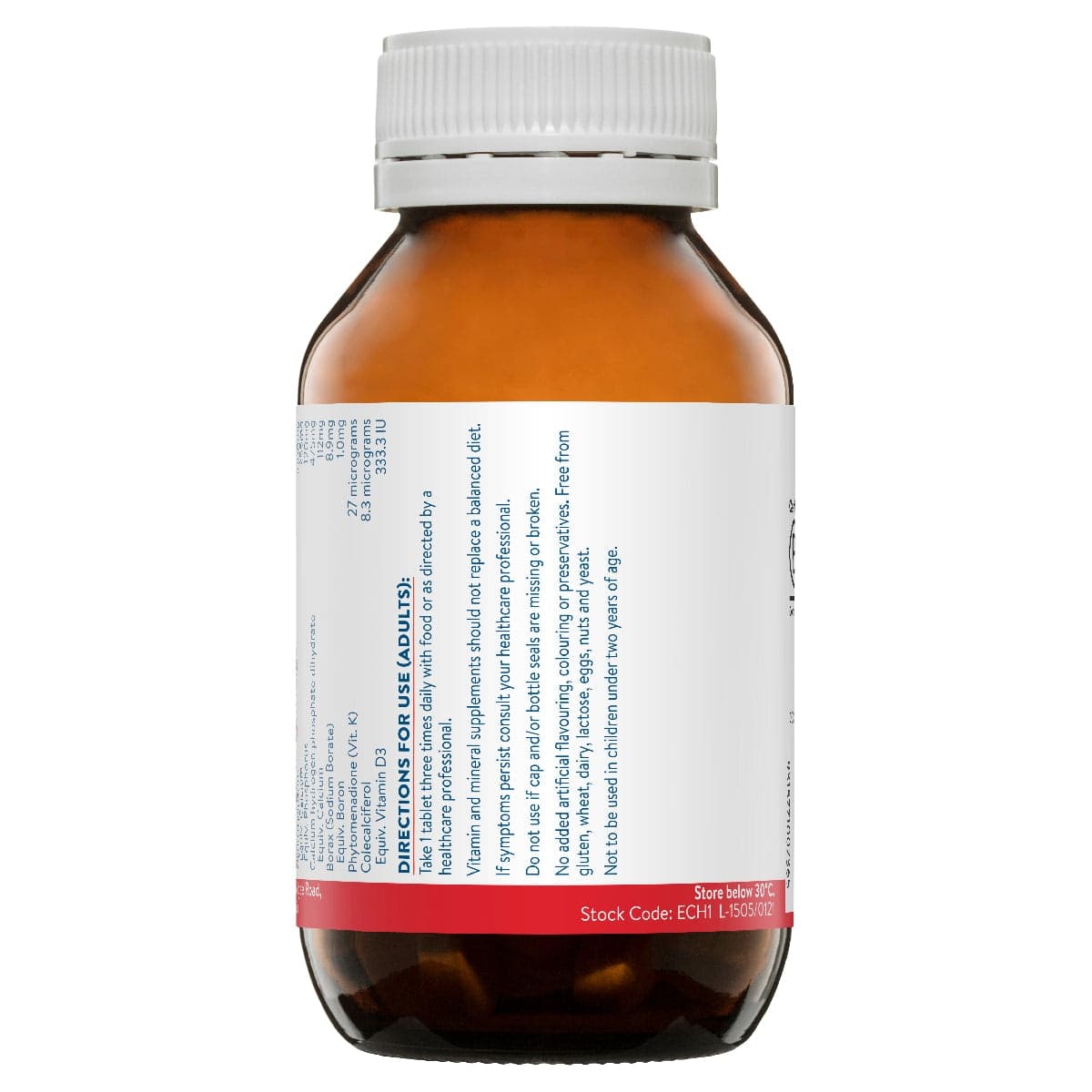Thumbnail Ethical Nutrients Bone Builder with Vitamin D 60 Tablets