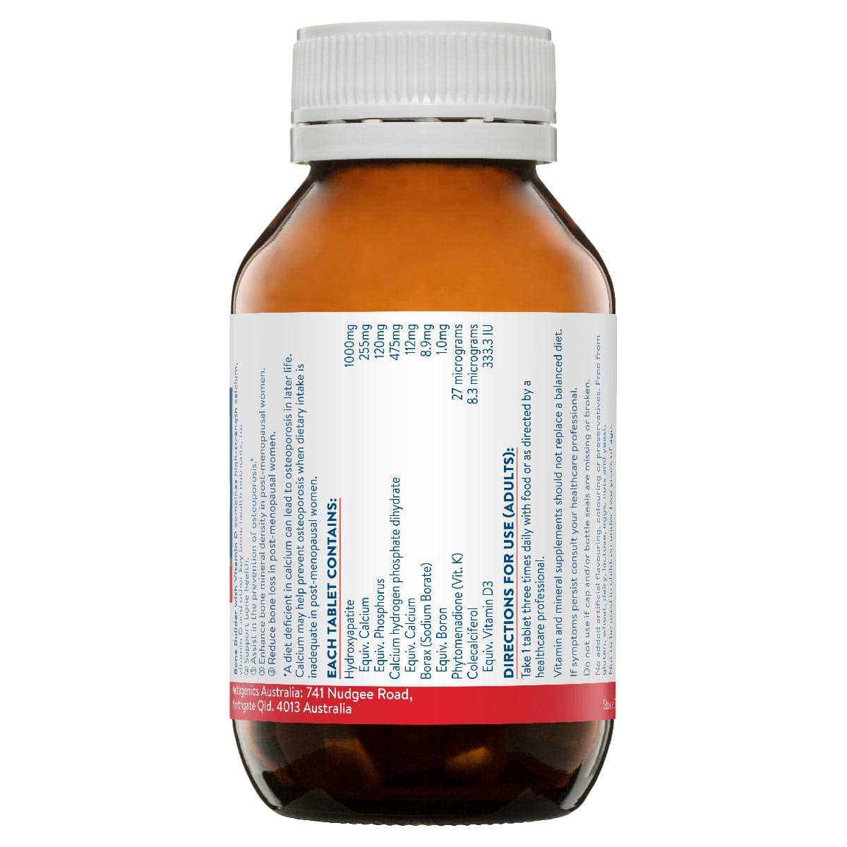 Thumbnail Ethical Nutrients Bone Builder with Vitamin D 60 Tablets