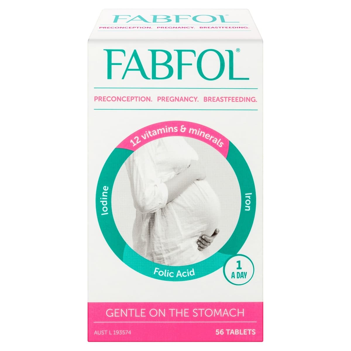 Thumbnail Fabfol Pregnancy 56 tablets