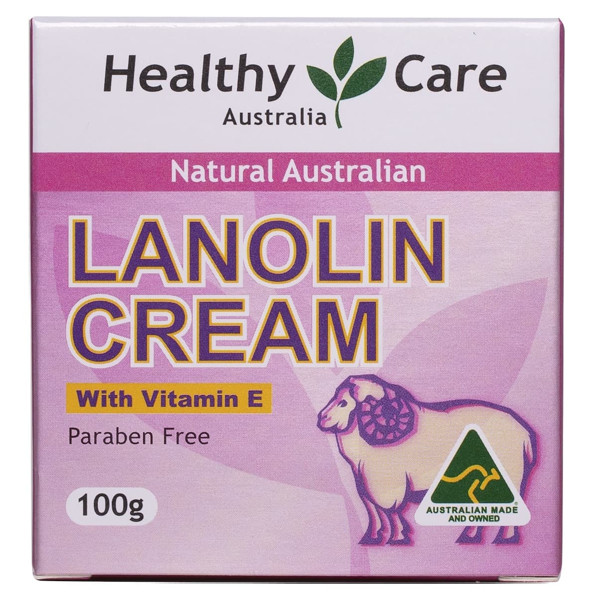 Thumbnail Healthy Care Lanolin Cream With Vitamin E 100g