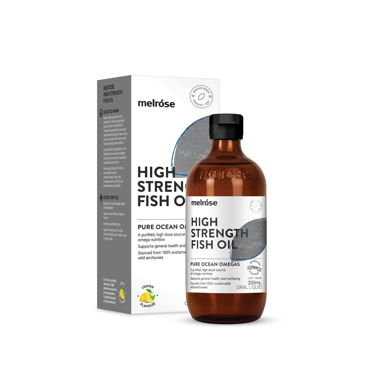 Thumbnail Melrose High Strength Fish Oil 200ml