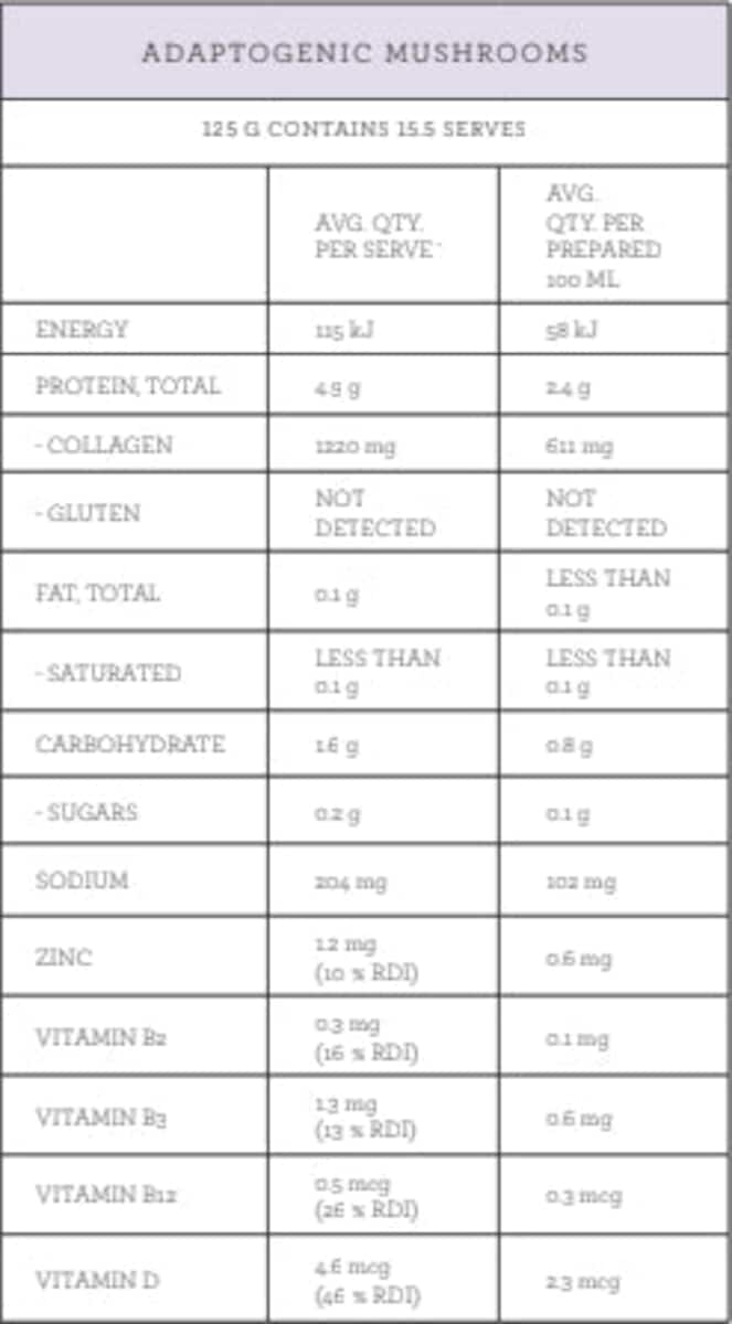 Thumbnail Nutra Naturals Beef Bone Broth Adaptogenic Mushroom 125g