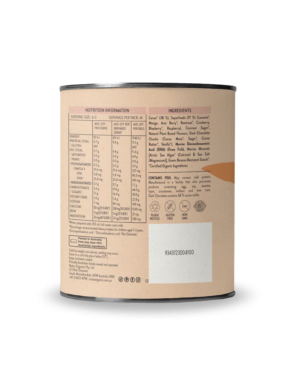 Thumbnail Nutra Naturals Choc Whiz 250g