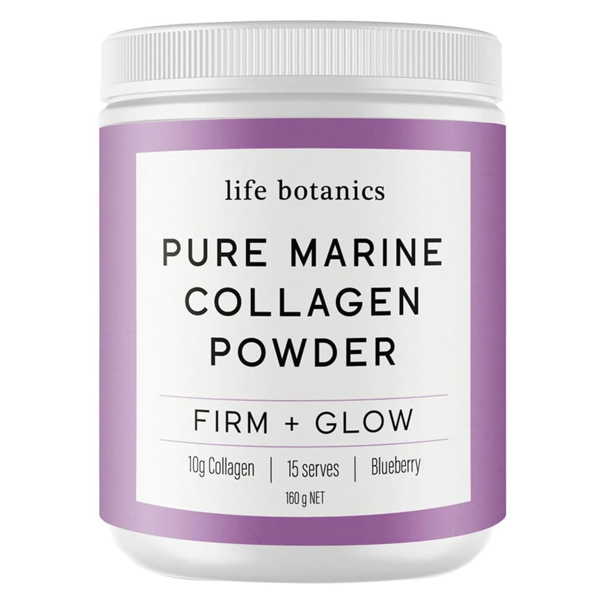 Thumbnail Life Botanics Marine Collagen Powder Blueberry 160g