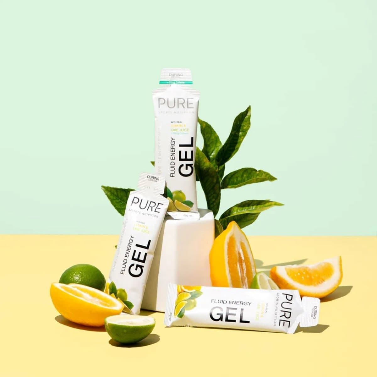 Thumbnail Pure Sports Nutrition Fluid Energy Gel Lemon Lime 18 x 50g
