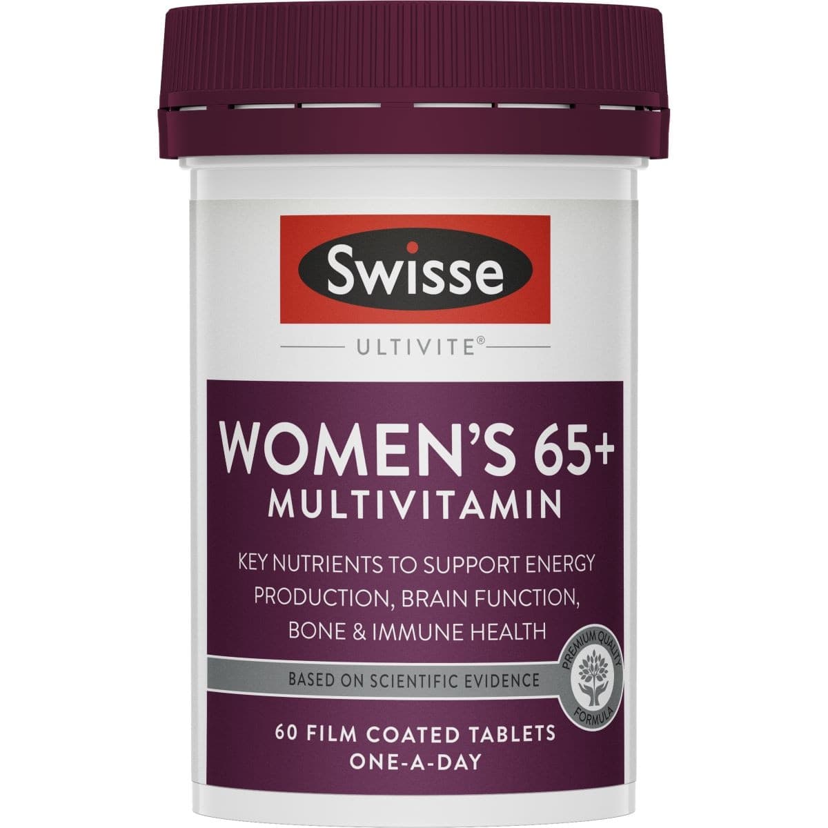Thumbnail Swisse Womens Ultivite 65+ Multivitamin 60 Tablets