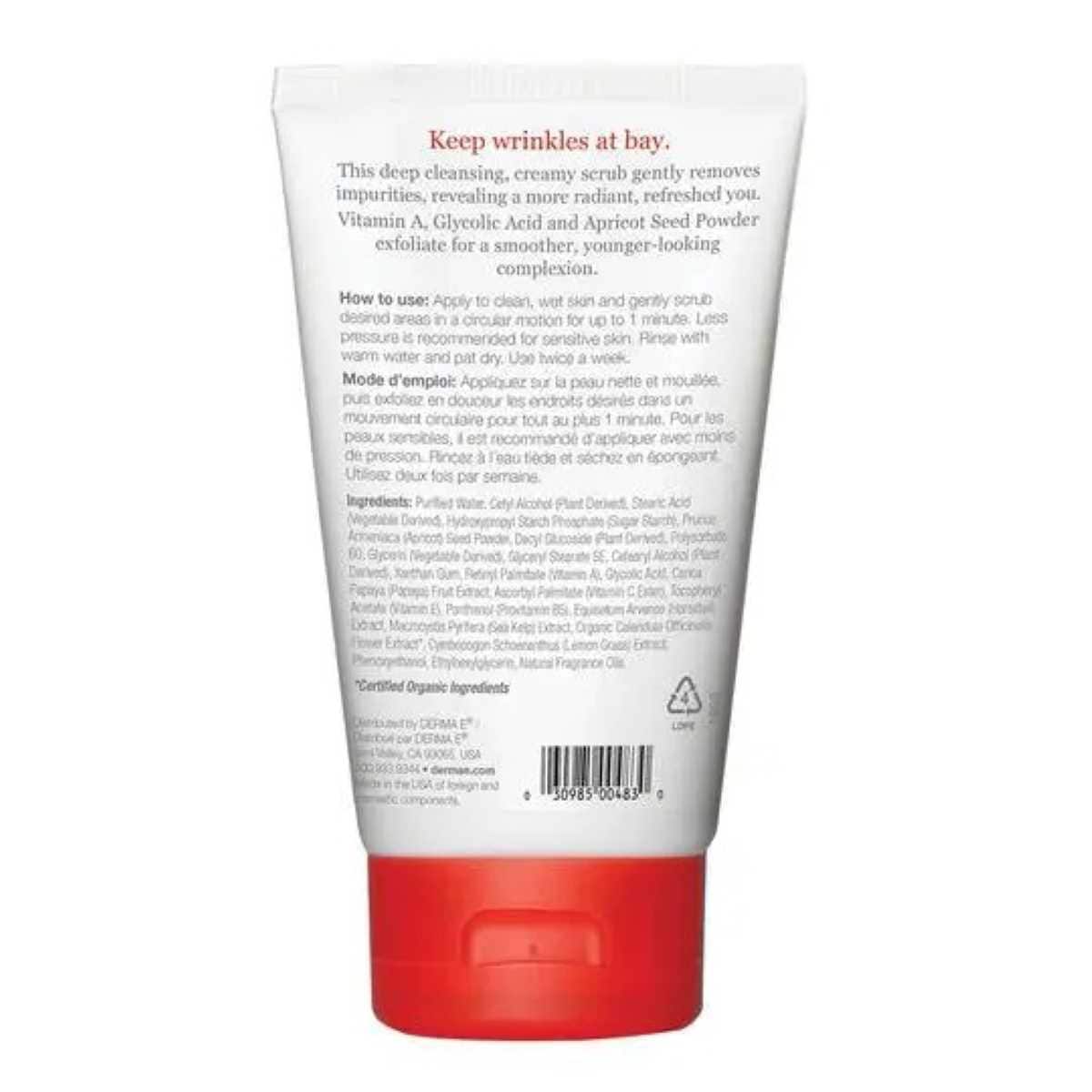 Thumbnail Derma E Anti-Wrinkle Scrub 113g