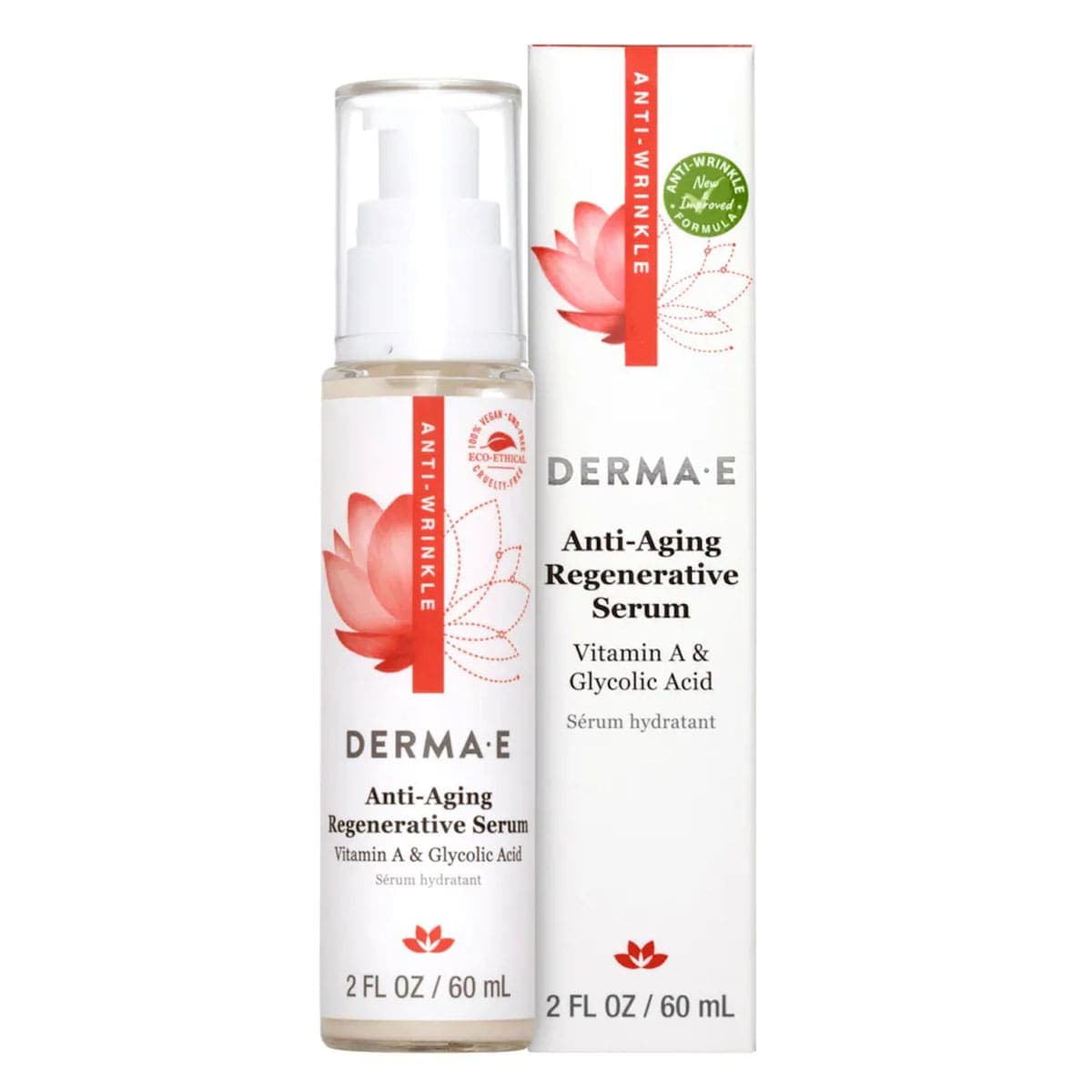 Thumbnail Derma E Anti Ageing Regenerative Serum 60ml