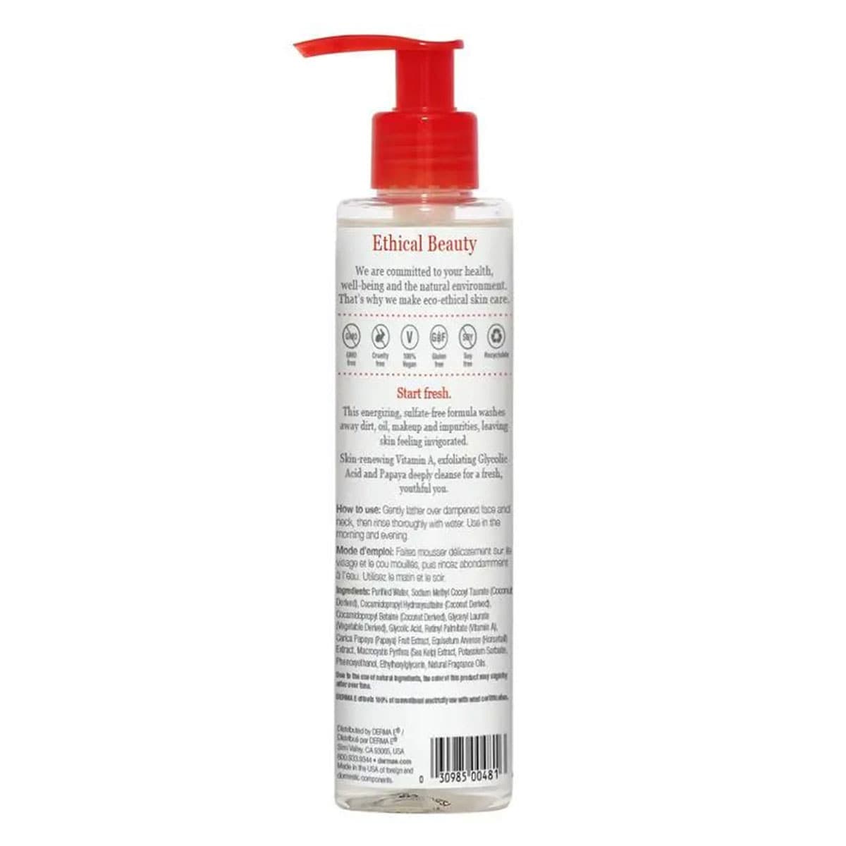 Thumbnail Derma E Anti-Wrinkle Cleanser 175ml