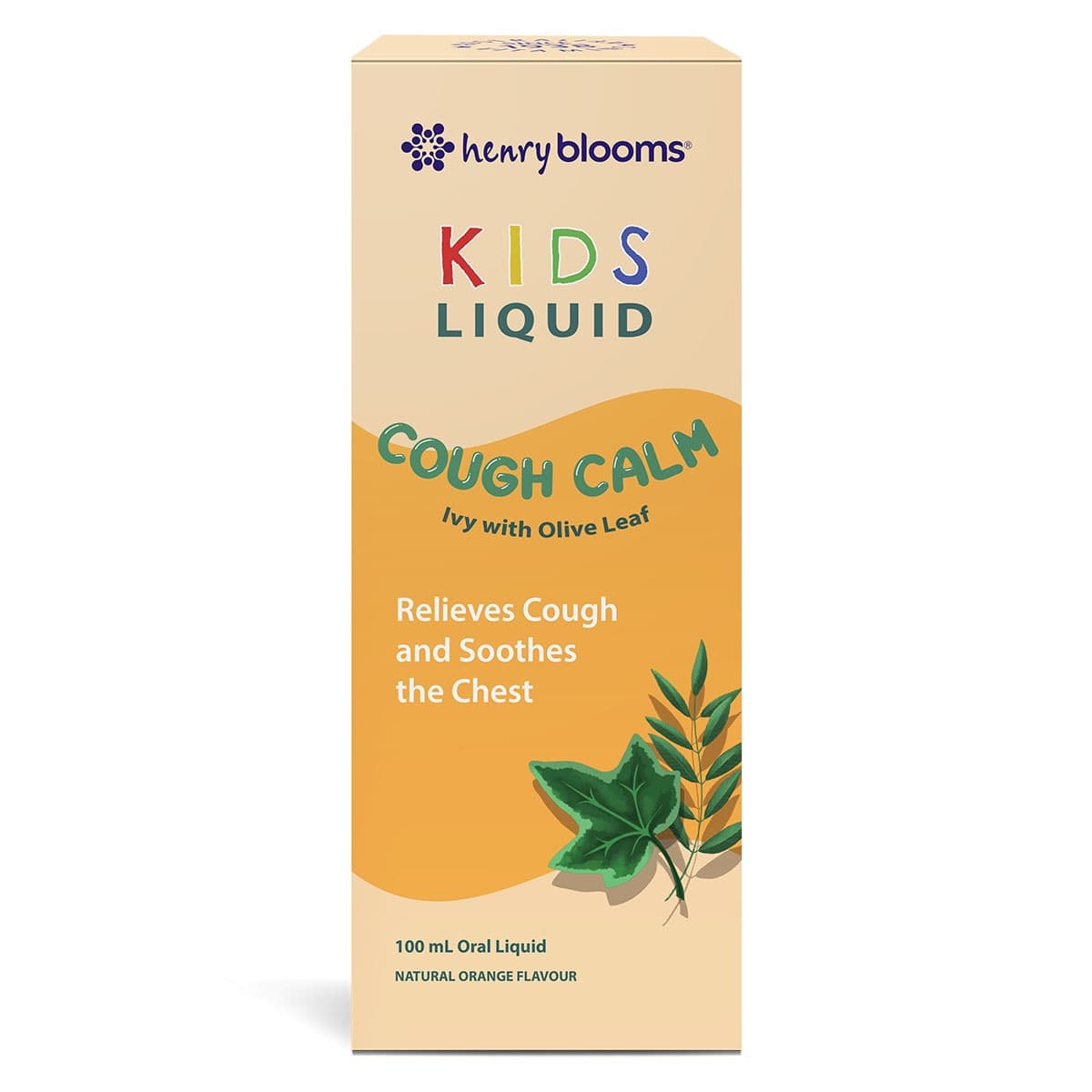 Thumbnail Henry Blooms Kids Liquid Cough Calm Ivy with Olive leaf 100 ml