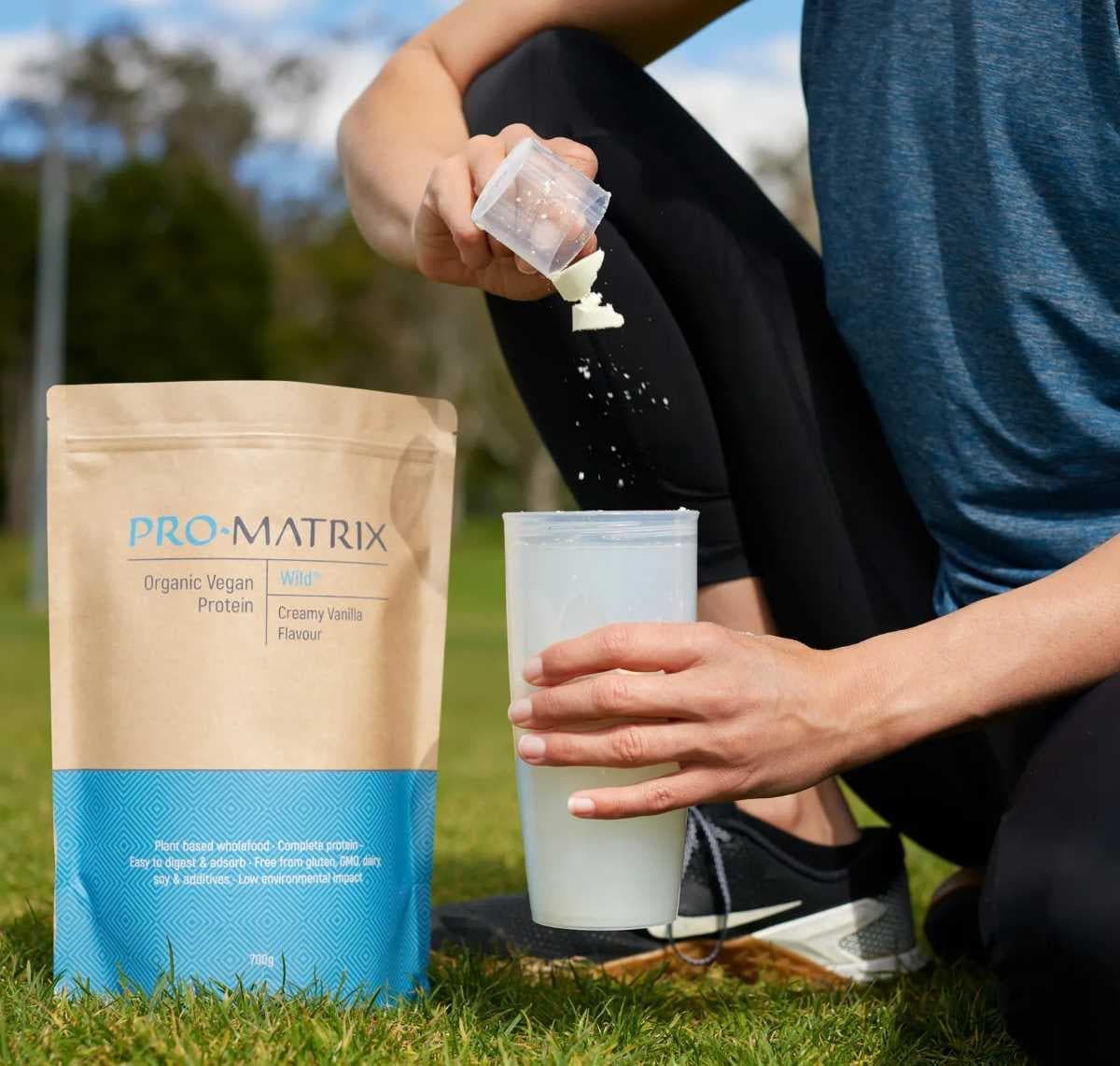 Thumbnail Pro Matrix Organic Pea Protein Vanilla 700g