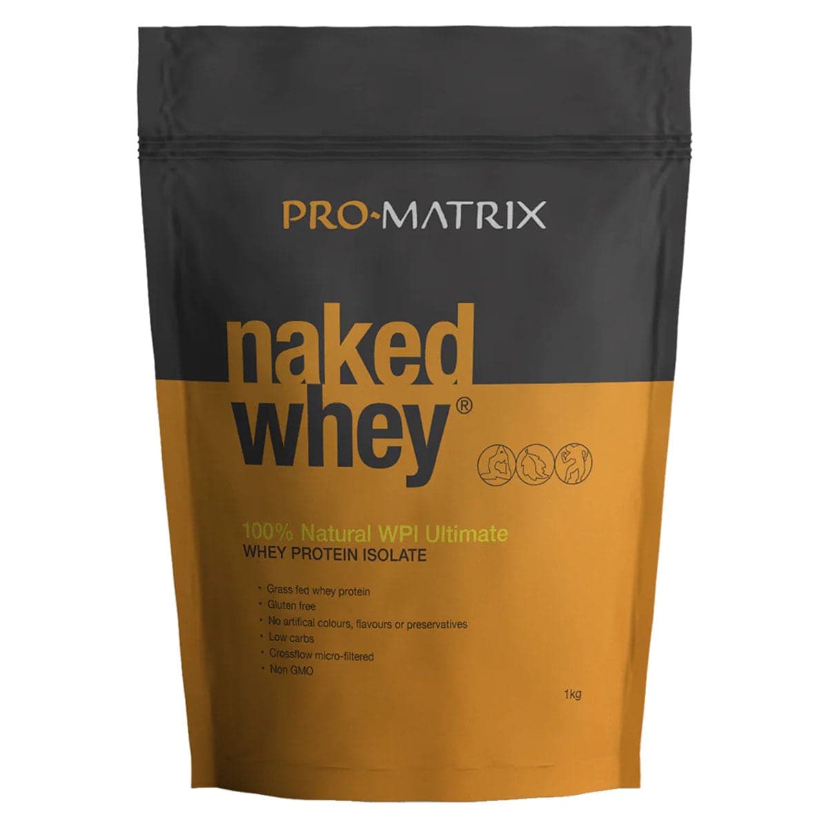 Thumbnail Pro Matrix Naked Whey Protein Isolate Unflavoured 1Kg