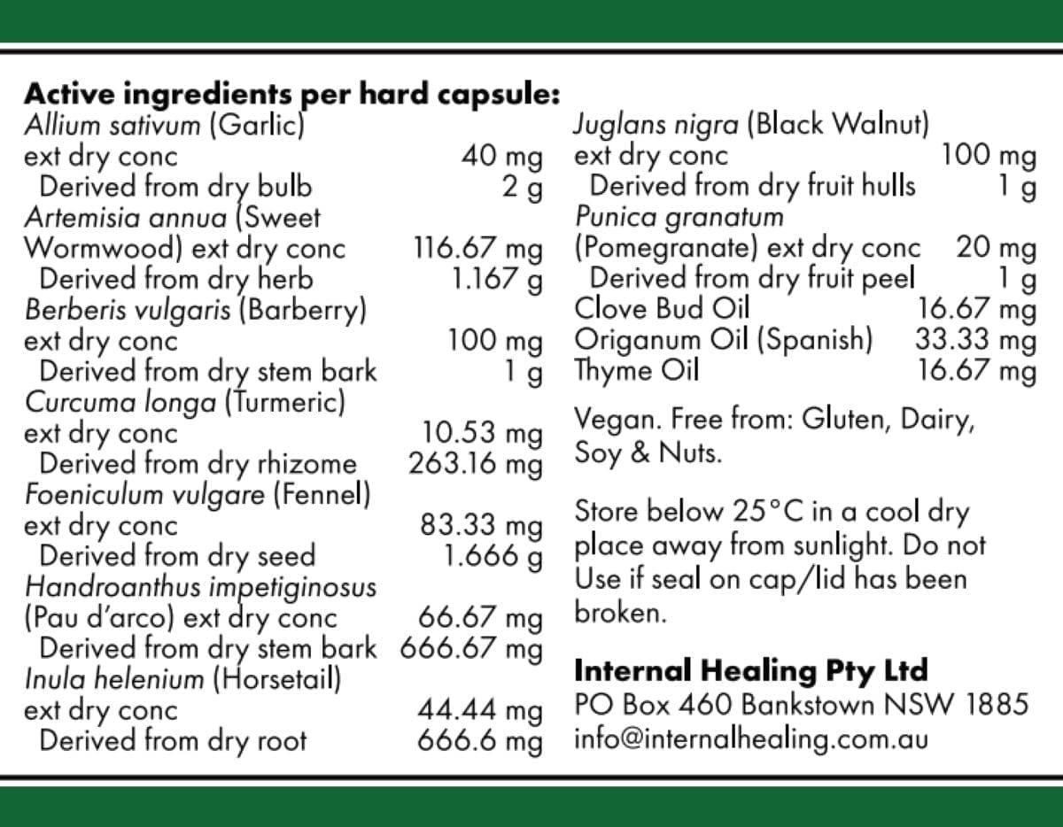 Thumbnail Internal Healing Advanced Gut Relief 90 Capsules