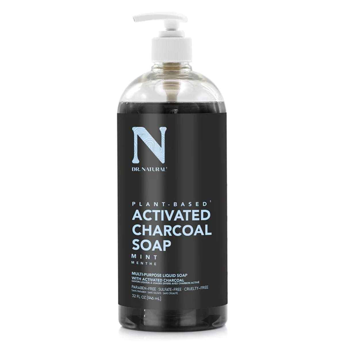 Thumbnail Dr. Natural Charcoal Liquid Soap Mint 946ml