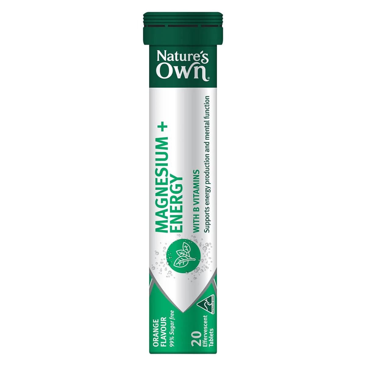 Thumbnail Nature's Own Effervescent Magnesium + Energy Tablets 20 Pack