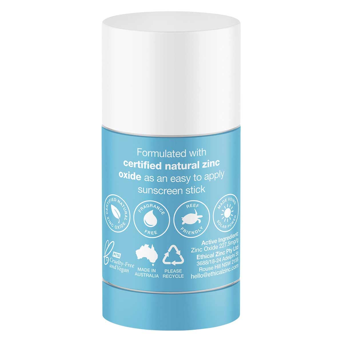 Thumbnail Ethical Zinc Natural Clear Zinc Sunscreen Stick SPF50 50g