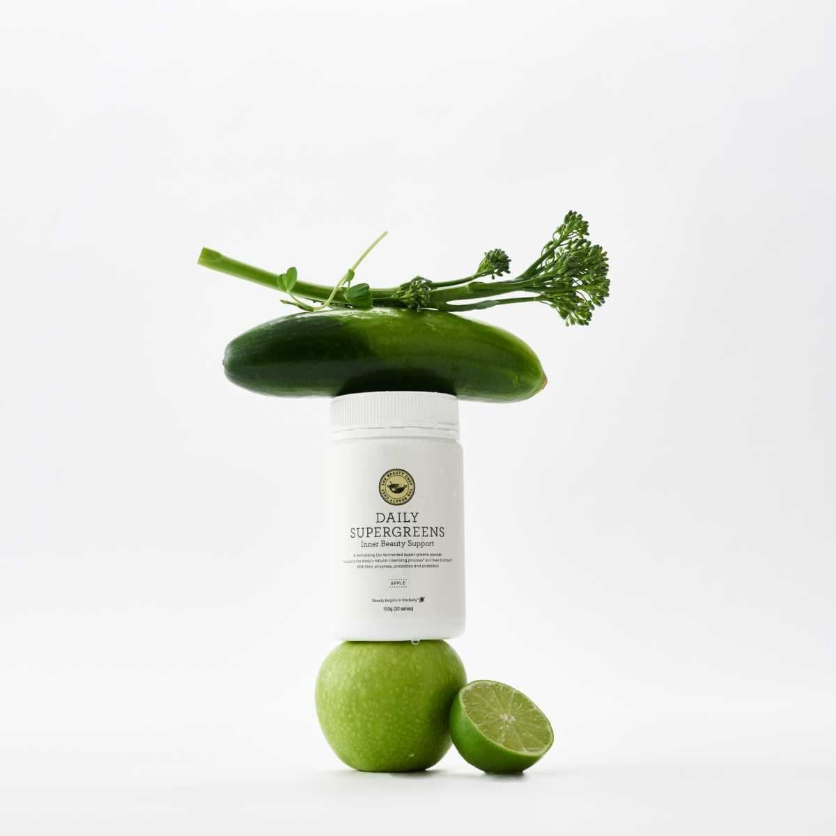 Thumbnail The Beauty Chef Daily Supergreens Inner Beauty Support Apple 150g