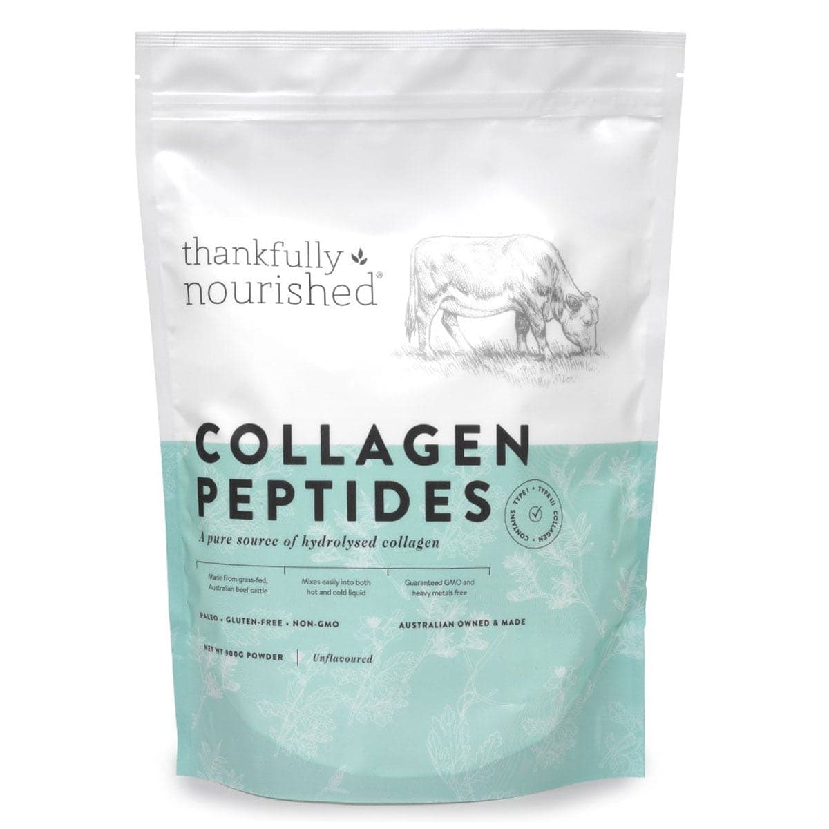 Thumbnail Thankfully Nourished Collagen Peptides 900g