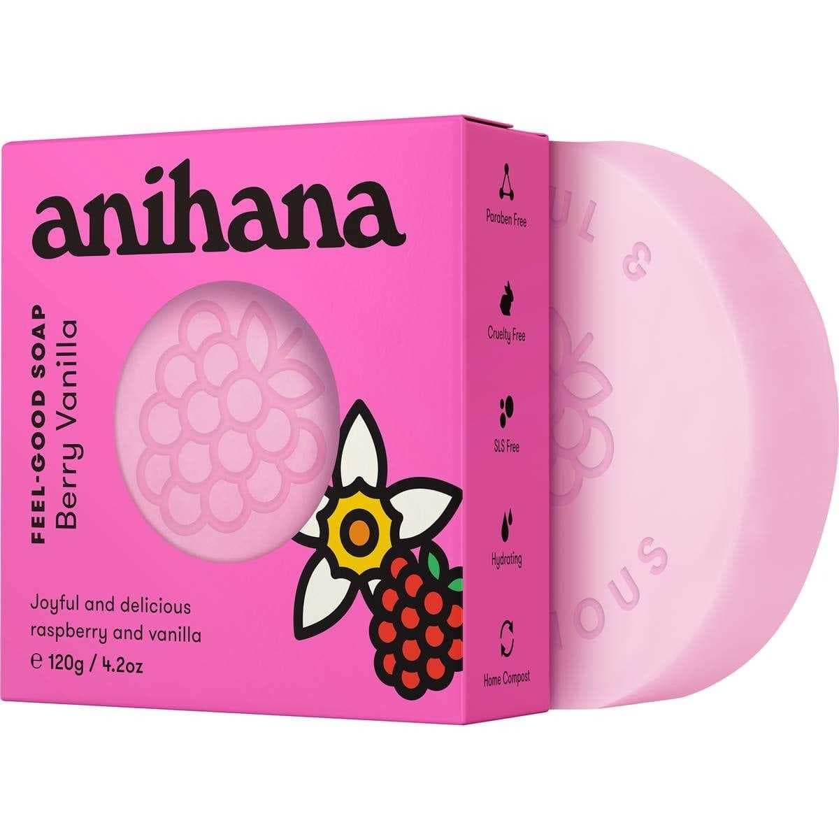 Thumbnail Anihana Feel Good Soap Berry Vanilla 120g