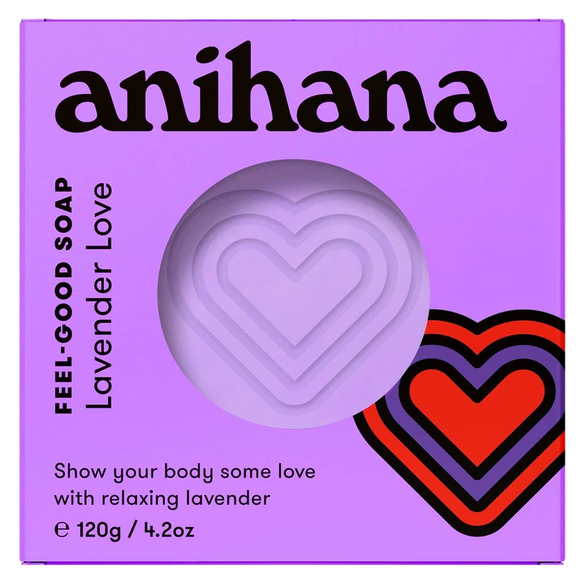 Thumbnail Anihana Feel Good Soap Lavender Love 120g