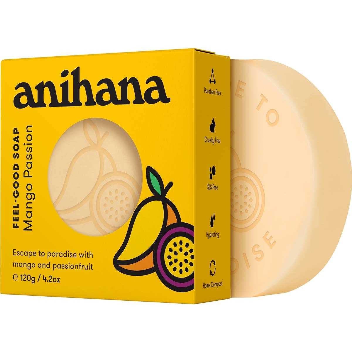 Thumbnail Anihana Feel Good Soap Mango & Passionfruit 120g