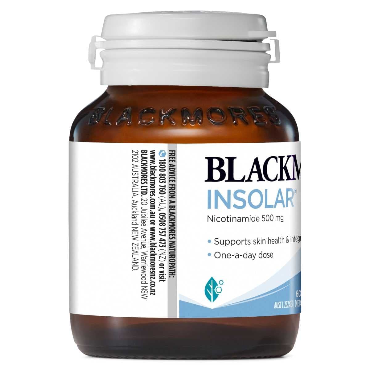 Thumbnail Blackmores Insolar Vitamin B3 - 60 Tablets