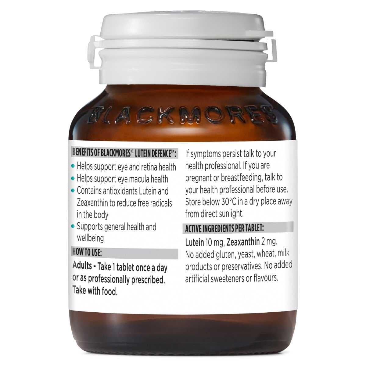 Thumbnail Blackmores Lutein Defence 60 Tablets