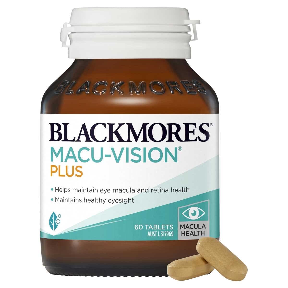 Thumbnail Blackmores Macu-Vision Plus 60 Tablets