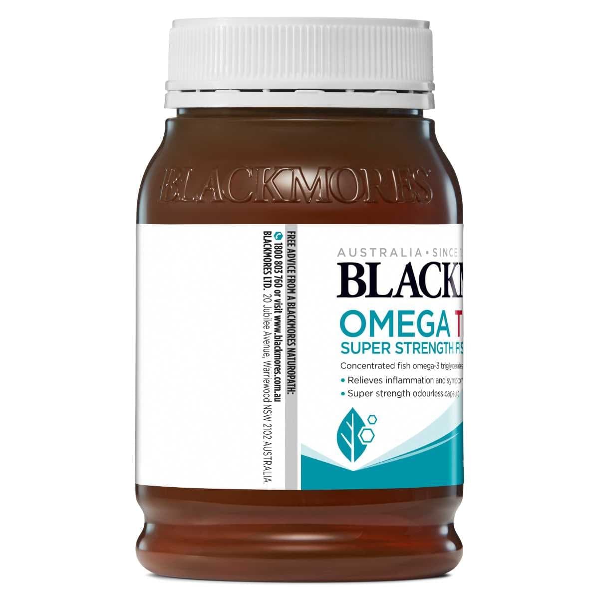 Thumbnail Blackmores Omega Triple Super Strength Fish Oil 150 Capsules