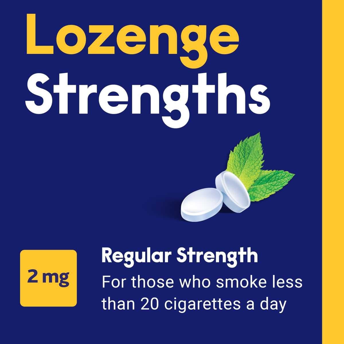 Thumbnail Nicabate Quit Smoking Mini Nicotine Lozenges Mint 2Mg - 60 Pack
