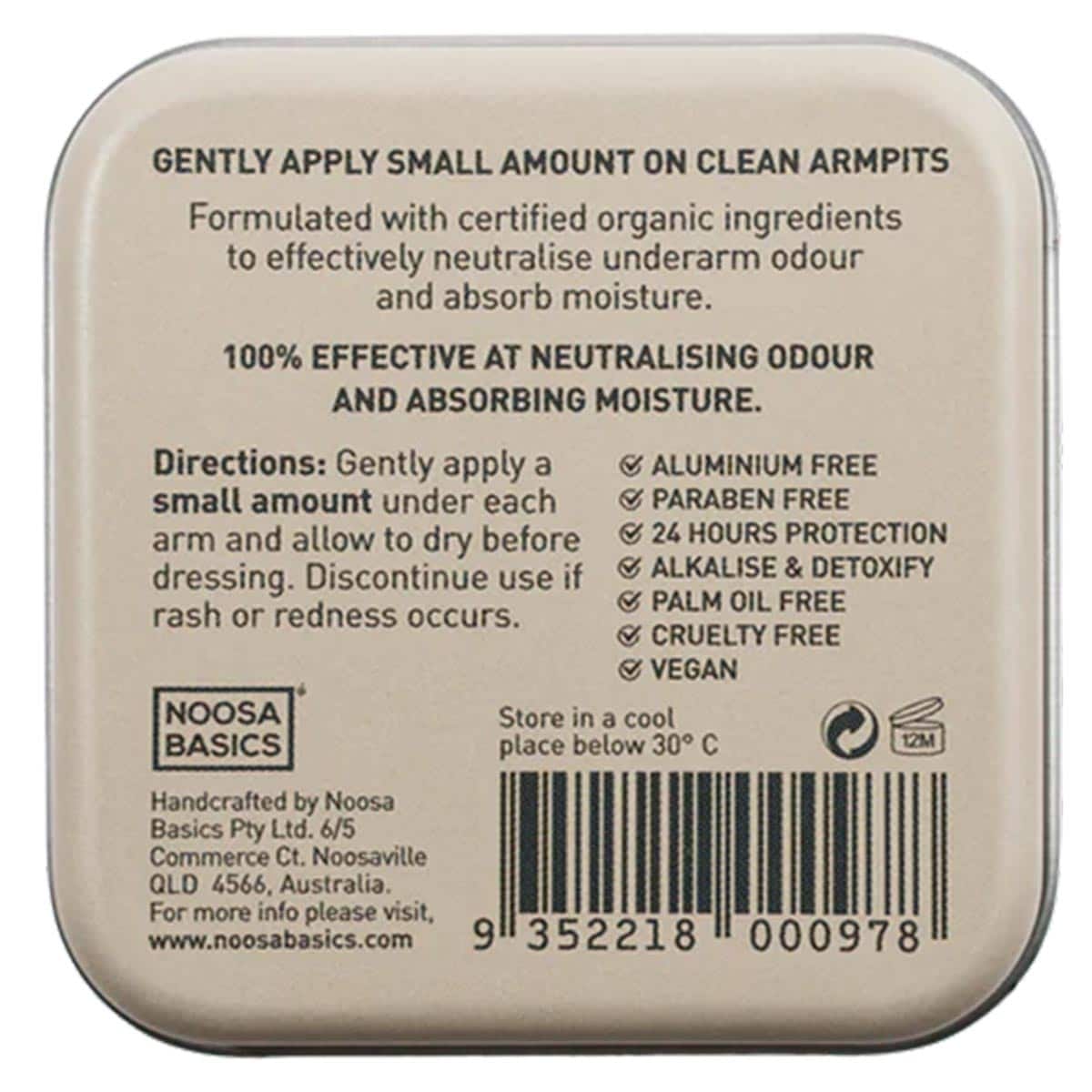 Thumbnail Noosa Basics Deodorant Tin - Coconut 50g