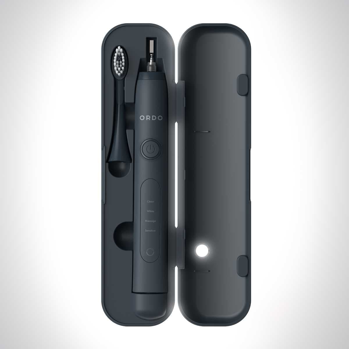 Thumbnail Ordo Sonic+ Toothbrush Charging Travel Case - Charcoal Grey