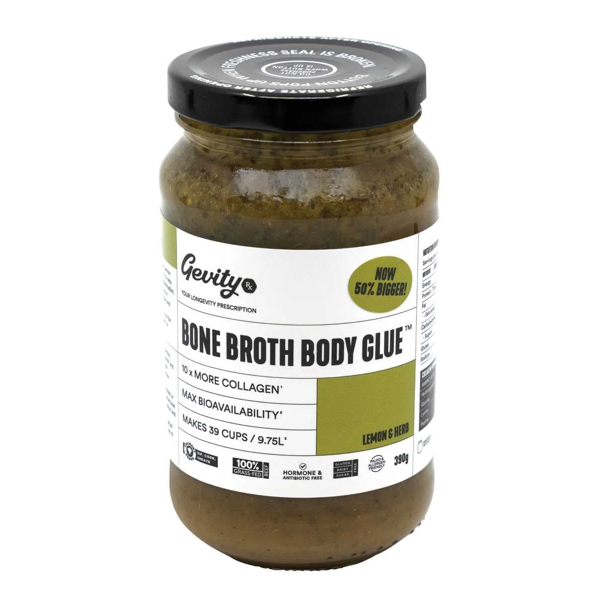 Thumbnail Gevity Rx Bone Broth Body Glue Lemon & Herb 390g