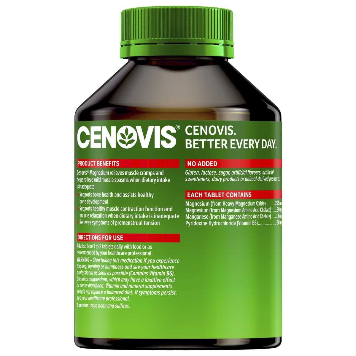 Thumbnail Cenovis Magnesium Value Pack 200 Tablets