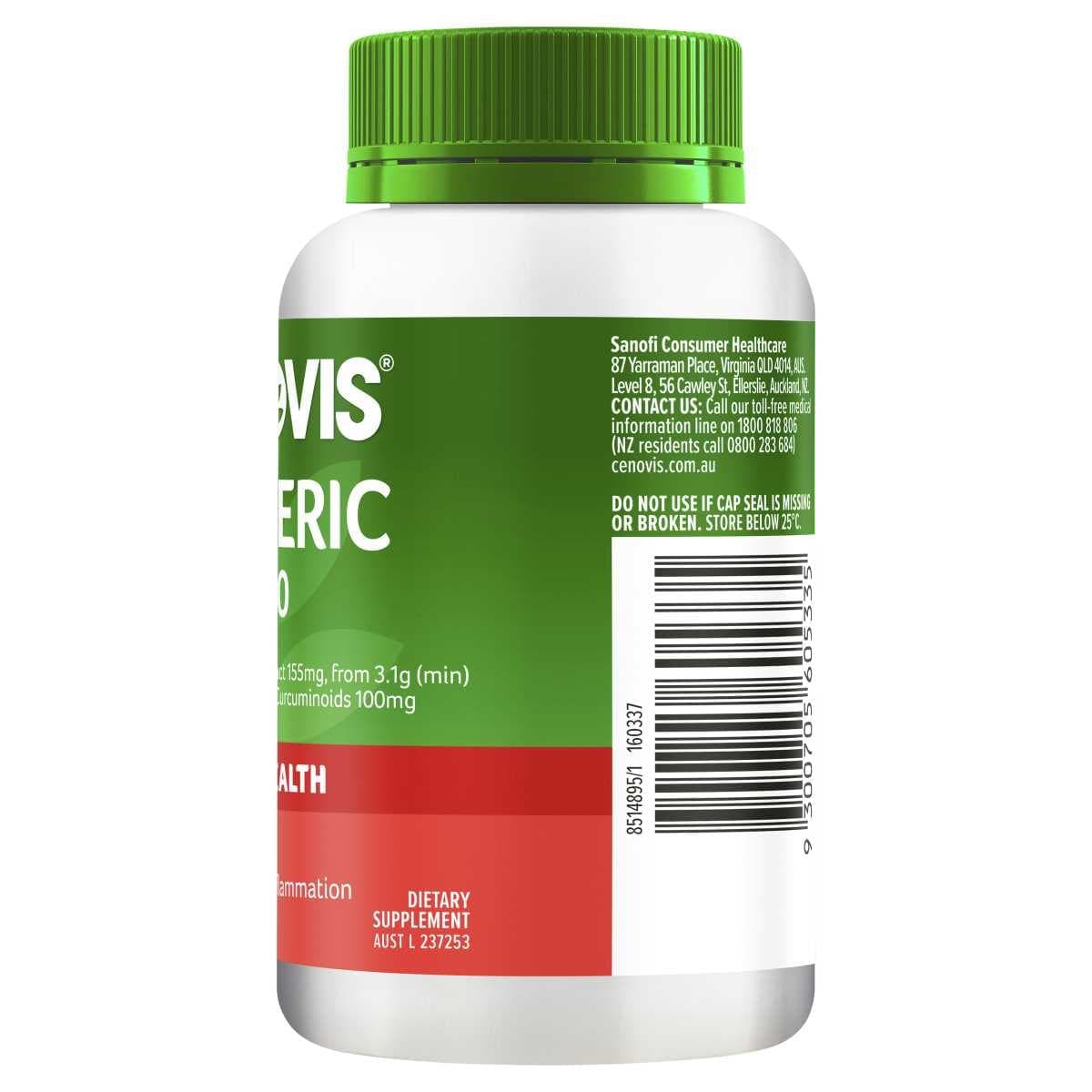 Thumbnail Cenovis Turmeric 3100mg 80 Capsules