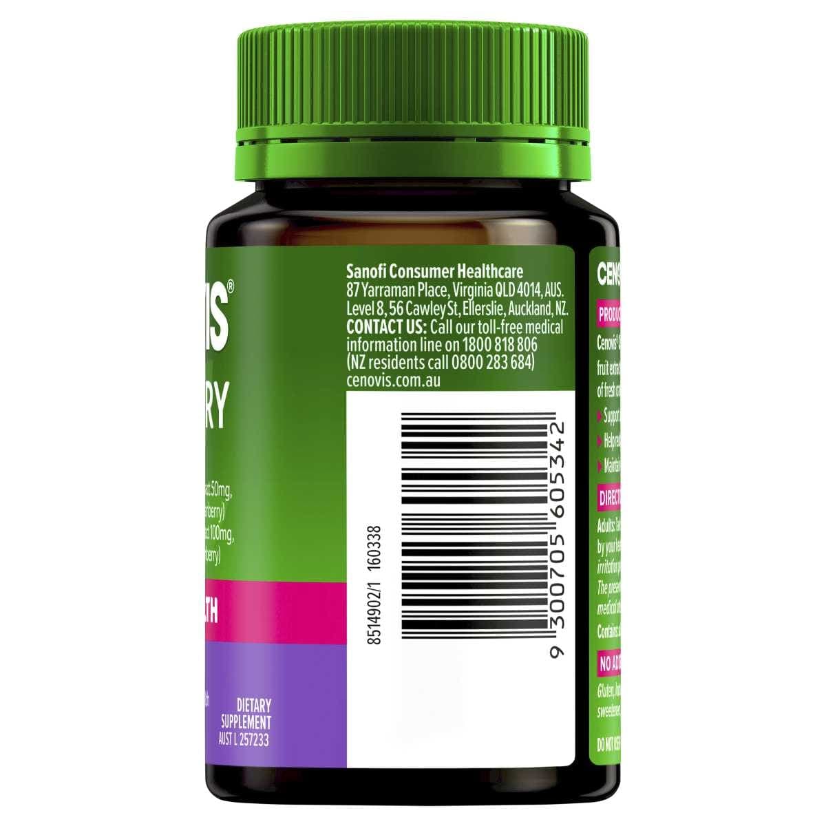 Thumbnail Cenovis Cranberry 30000mg 30 Capsules