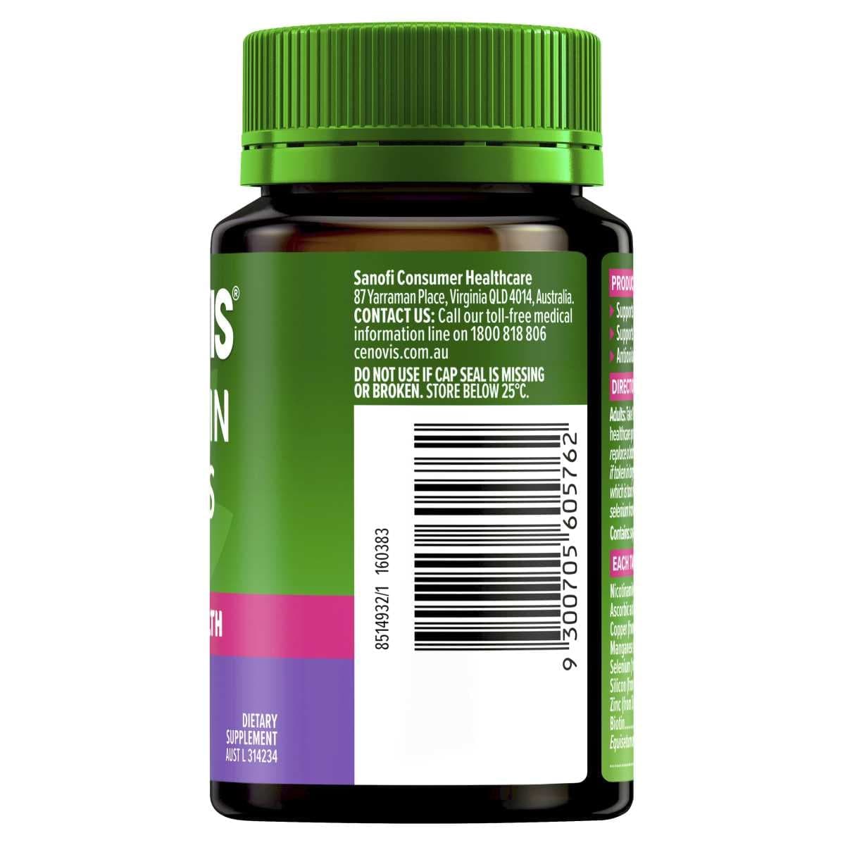Thumbnail Cenovis Hair Skin Nails 60 Tablets