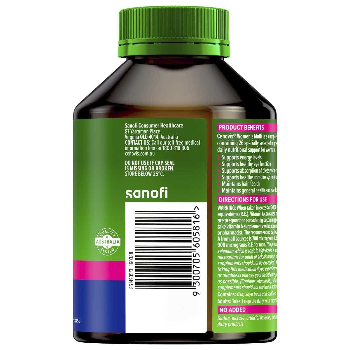 Thumbnail Cenovis Once Daily Womens Multi Vitamin 100 Capsules