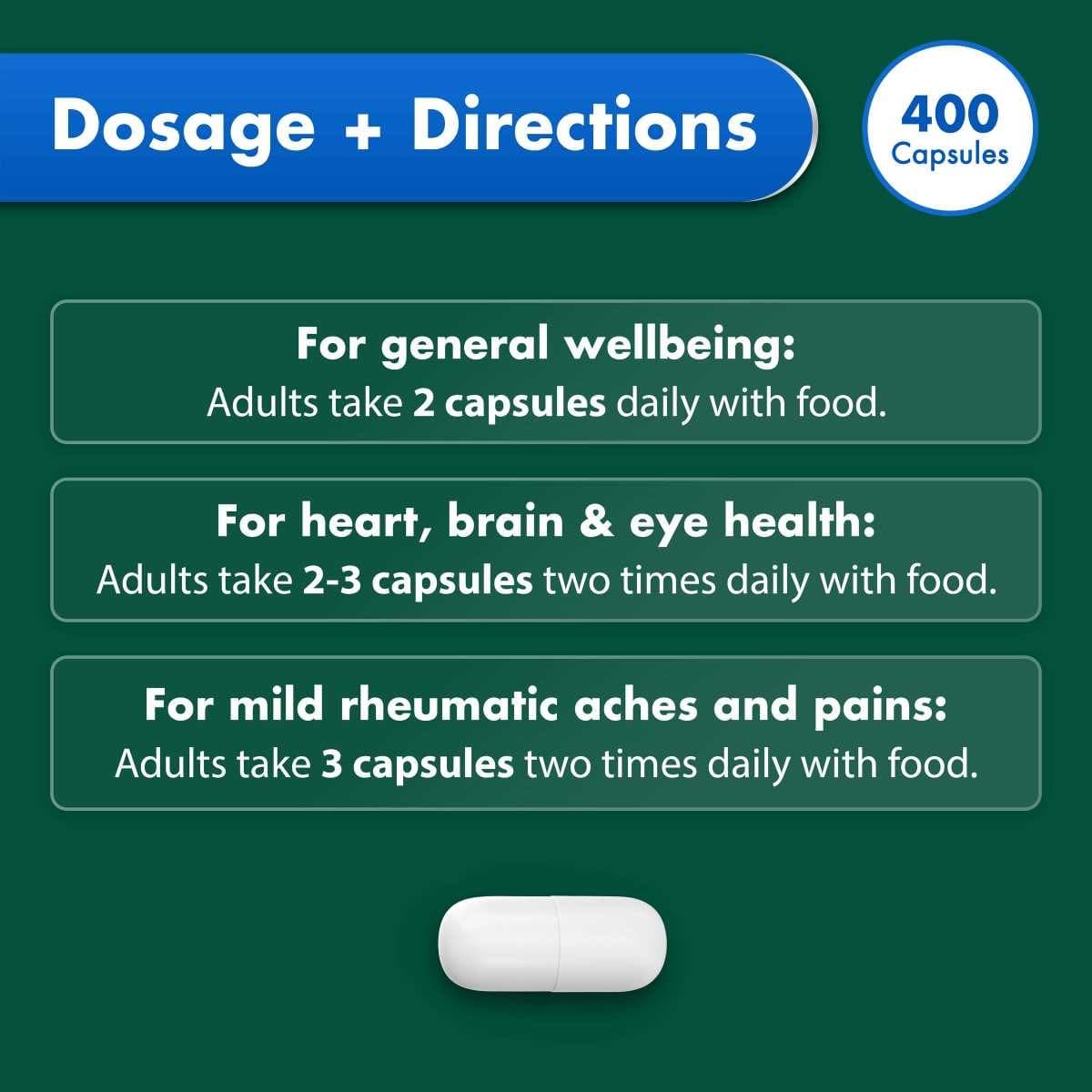 Thumbnail Nature's Own Odourless Fish Oil 1500mg 400 Capsules