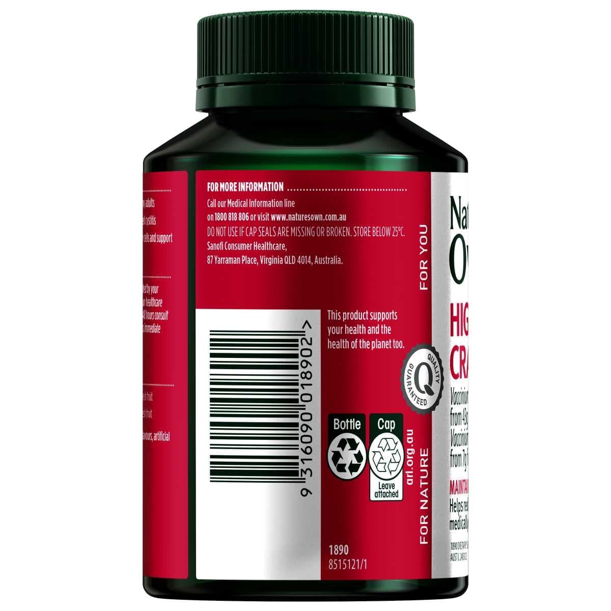 Thumbnail Nature's Own High Strength Cranberry 50000 90 Capsules
