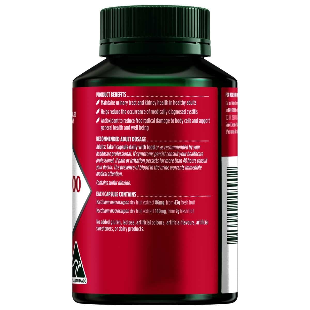 Thumbnail Nature's Own High Strength Cranberry 50000 90 Capsules