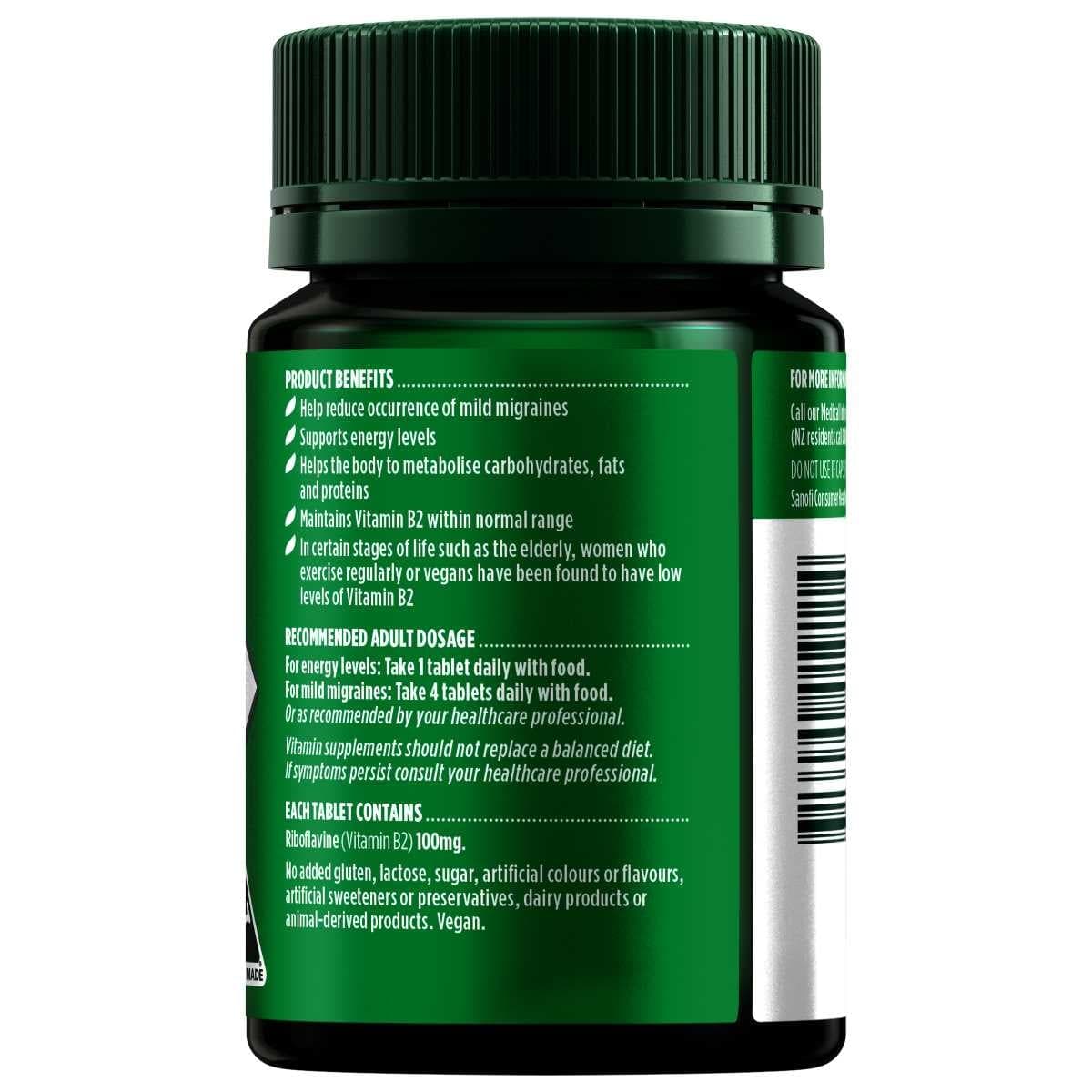 Thumbnail Nature's Own Vitamin B2 100mg 100 Tablets