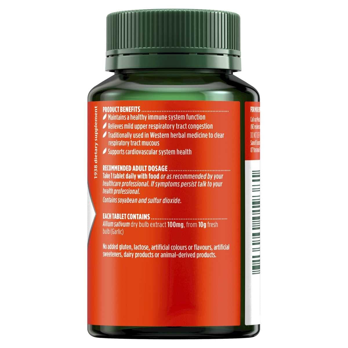 Thumbnail Nature's Own High Strength Garlic 10000mg 100 Tablets