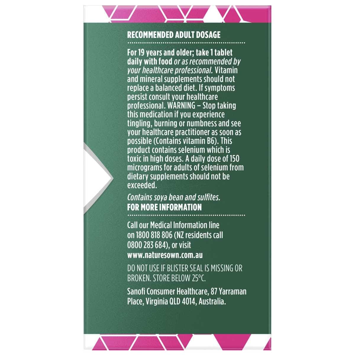 Thumbnail Nature's Own Bodyfuel Womens Multivitamin 60 Tablets