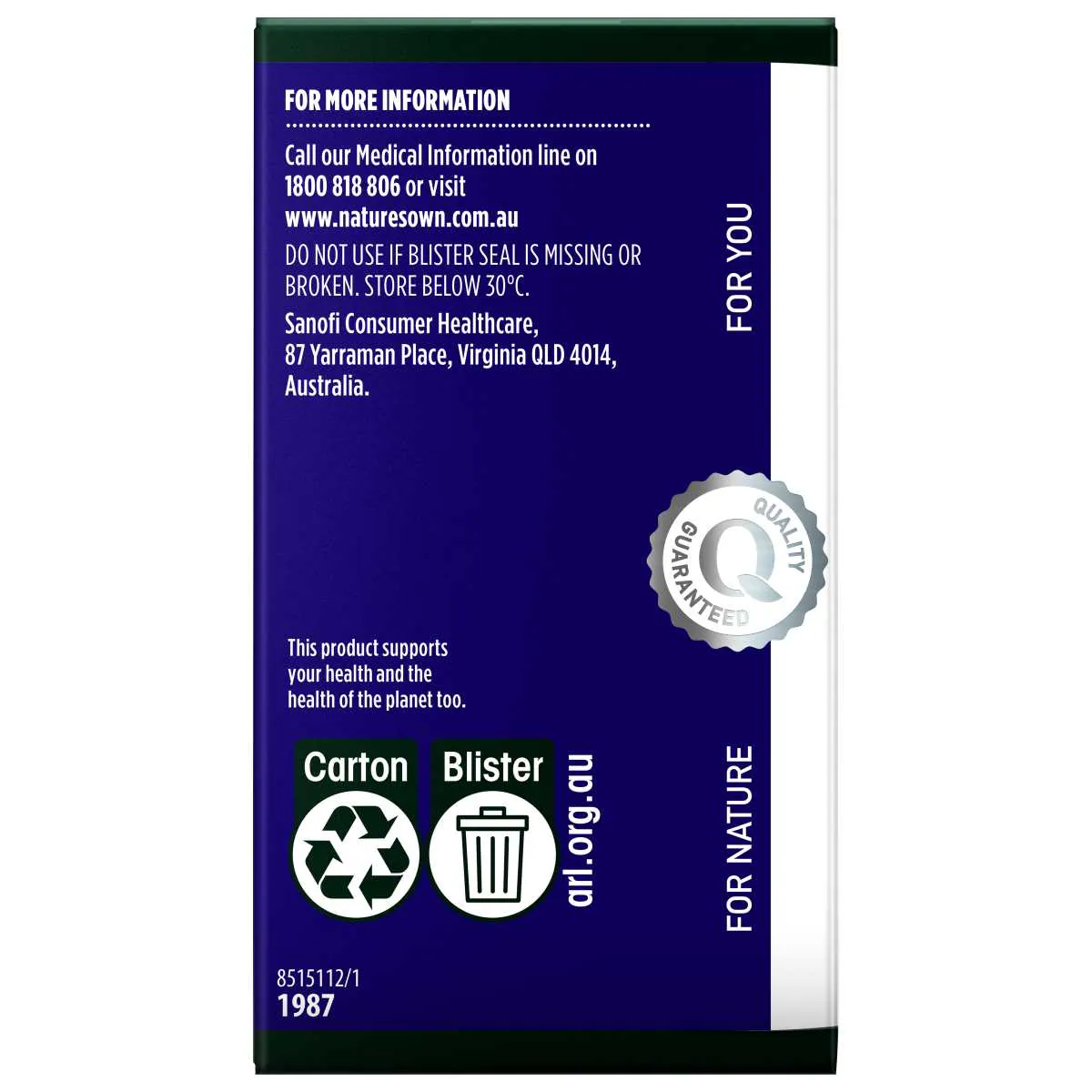 Thumbnail Nature's Own Complete Sleep Advanced 60 Tablets