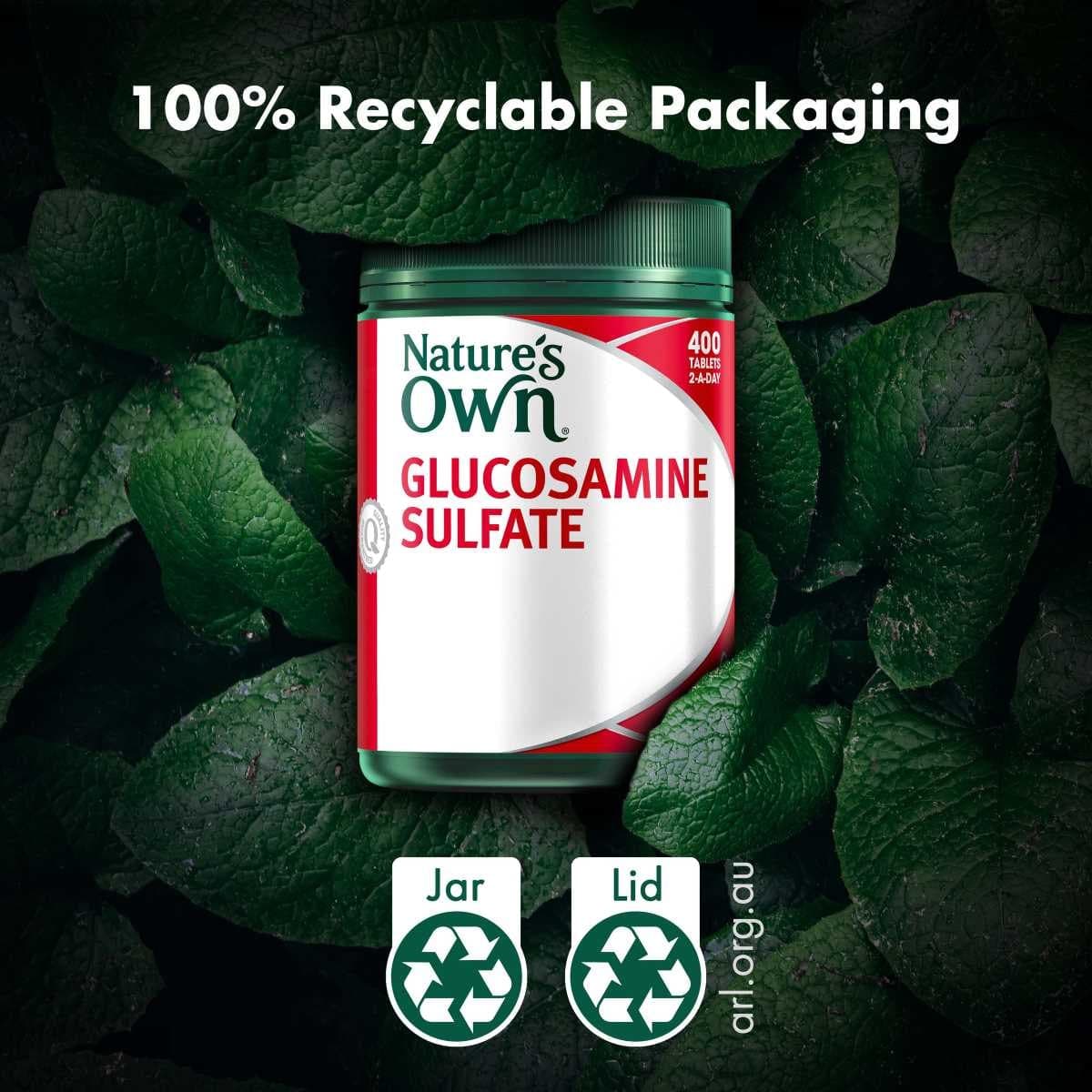 Thumbnail Nature's Own Glucosamine Sulfate 400 Tablets