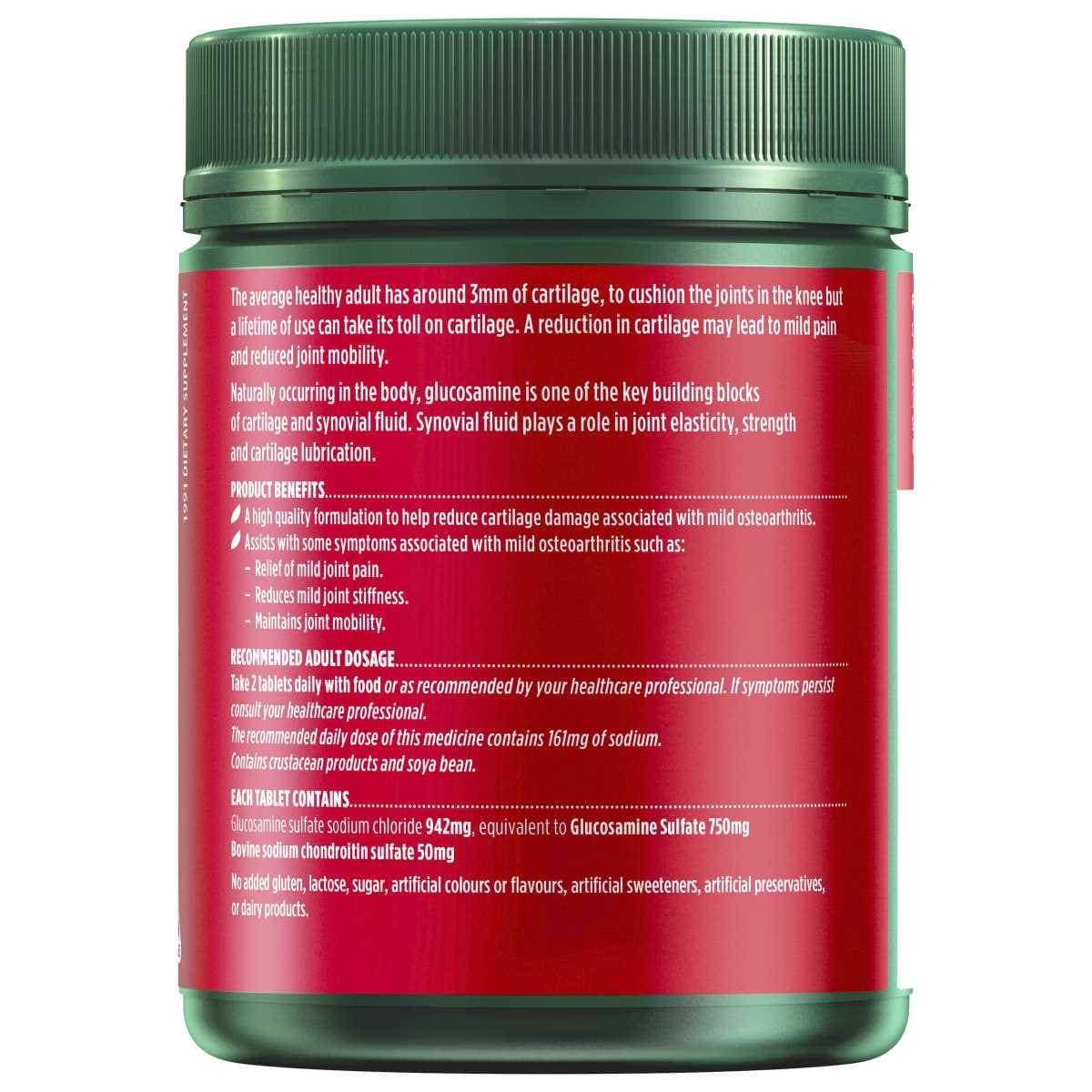Thumbnail Nature's Own Glucosamine Sulfate with Chondroitin 320 Tablets