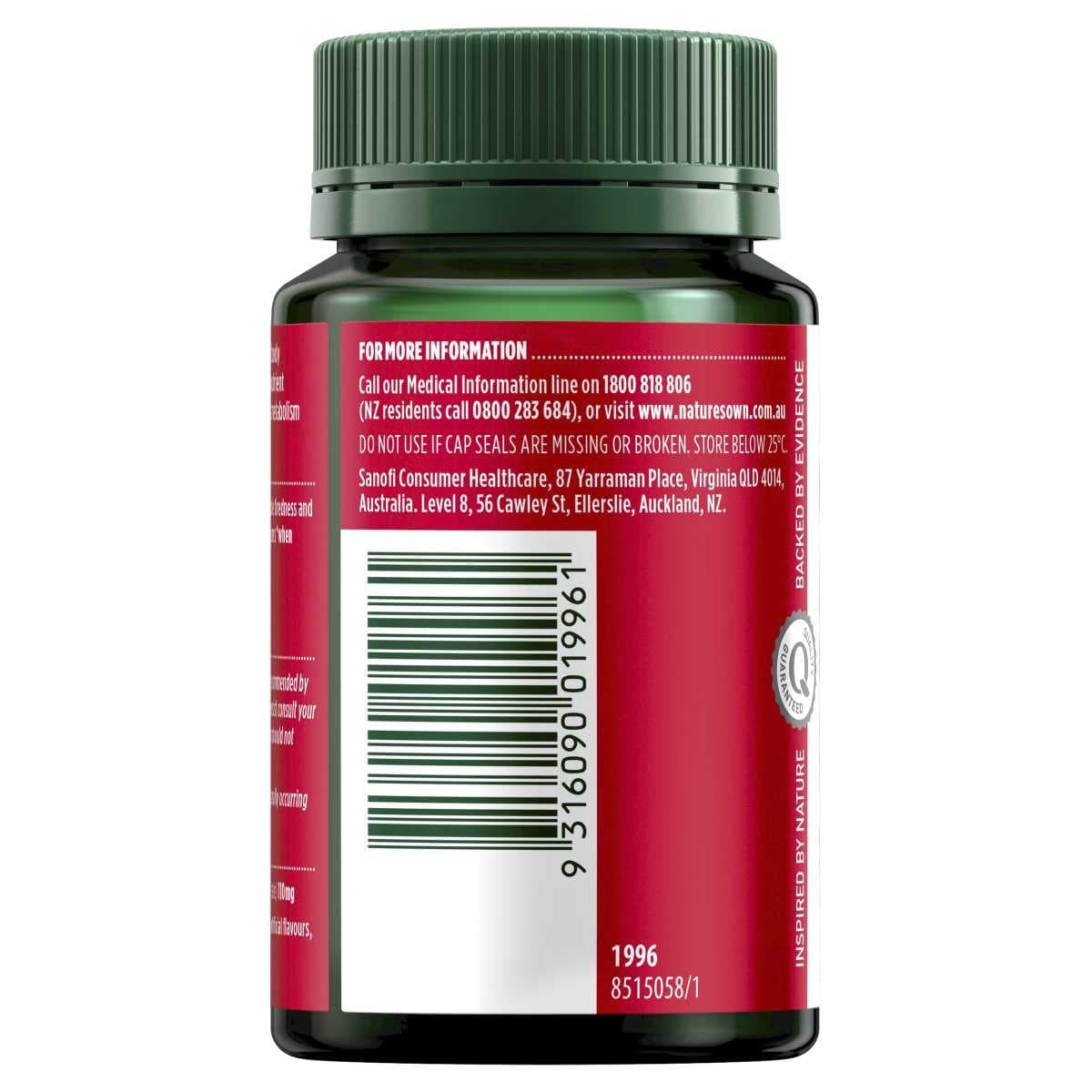Thumbnail Nature's Own Magnesium Chelate 500mg 75 Capsules