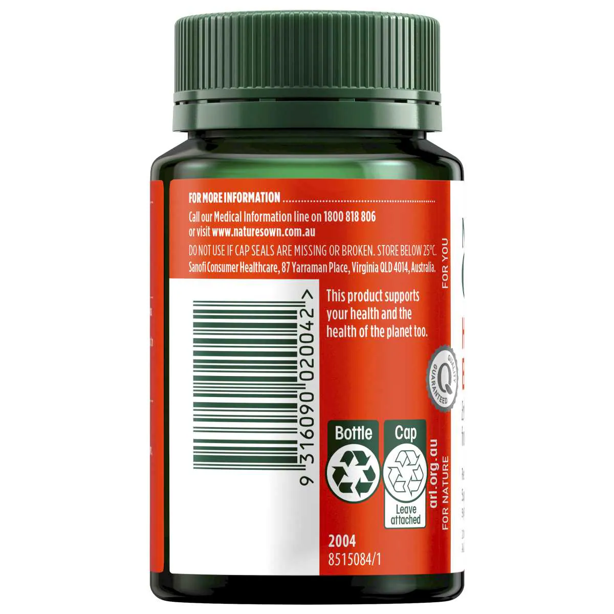 Thumbnail Nature's Own High Strength Echinacea 10000mg 30 Capsules